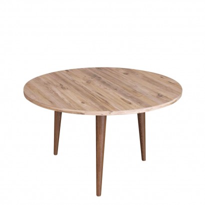 Τραπεζάκι Σαλονιού ArteLibre ASHBY Δρυς Μοριοσανίδα-Ξύλο 40x73x73cm