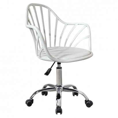 Καρέκλα Γραφείου ArteLibre SRI-LANKA Λευκό PP-PU 56.5x55.5x83cm
