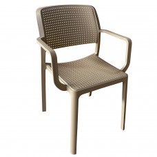 Πολυθρόνα Κήπου ArteLibre CALORA Cappuccino PP 55x54.5x83cm Πολυθρόνα Κήπου ArteLibre CALORA Cappuccino PP 55x54.5x83cm