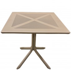 Τραπέζι Κήπου ArteLibre SIREA Cappuccino PP 80x80x75cm Τραπέζι Κήπου ArteLibre SIREA Cappuccino PP 80x80x75cm