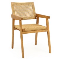 Καρέκλα Επαγγελματική ArteLibre HELIOS Φυσικό Ξύλο-Σχοινί 46x45x83 Καρέκλα Επαγγελματική ArteLibre HELIOS Φυσικό Ξύλο-Σχοινί 46x45x83