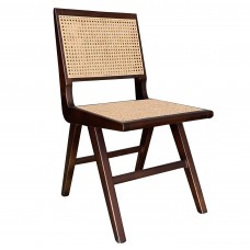 Καρέκλα Επαγγελματική ArteLibre COEUS Wenge-Φυσικό Ξύλο-Rattan 44x41x86cm Καρέκλα Επαγγελματική ArteLibre COEUS Wenge-Φυσικό Ξύλο-Rattan 44x41x86cm