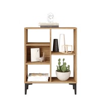 Βιβλιοθήκη ArteLibre BECKTON Πεύκο Μοριοσανίδα-Πλαστικό 69x25x87.6cm