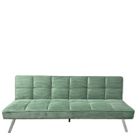Καναπές Κρεβάτι ArteLibre ELVORE Μέντα Ύφασμα-Ξύλο 190x83x74cm