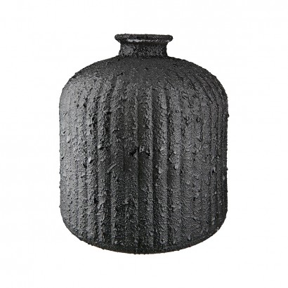 Βάζο ArteLibre Μαύρο Κεραμικό Φ16x18cm