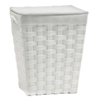 Καλάθι Απλύτων Λευκό 42x32x52cm