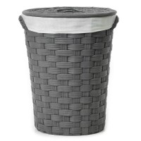 Καλάθι Απλύτων Γκρι Φ43cm