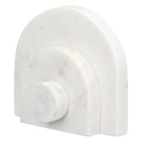 Βιβλιοθήκες Μάρμαρο Μπεζ Λευκό 12X5X11Cm 12X5X11Cm