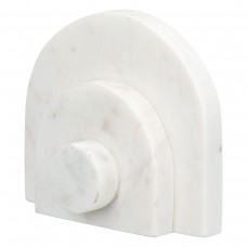 Βιβλιοθήκες Μάρμαρο Μπεζ Λευκό 12X5X11Cm 12X5X11Cm
