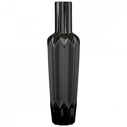 Βάζο Μπουκαλιού Κωνικό Κεραμικό Μαύρο D10X38Cm D10X38Cm