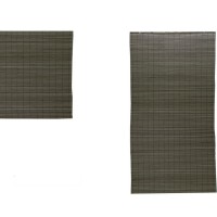 Κουρτίνα Bamboo Σκούρο Καφέ Μπαμπού 120x250cm