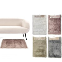 Χαλί Πολύχρωμο Πολυεστέρας 60x90cm Σε 4 Χρώματα