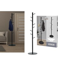 Καλόγερος Μαύρο Μέταλλο Φ40xH175cm