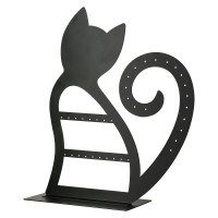 Βάση κοσμήματος Cat Metal Μαύρο 20X9X26Cm 20X9X26Cm Βάση κοσμήματος Cat Metal Μαύρο 20X9X26Cm 20X9X26Cm