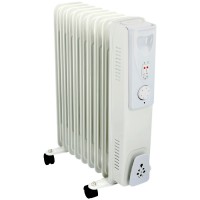 Ηλεκτρικό Καλοριφέρ Λαδιού 9 Φέτες Λευκό 2000W ALPINA
