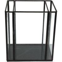 Κηροπήγιο ArteLibre Μαύρο Μέταλλο 18x13x21cm
