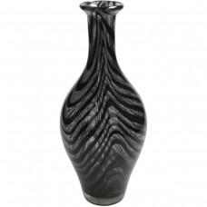 Βάζο ArteLibre Μαύρο Γυαλί 14x14x32.5cm