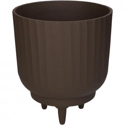 Κασπώ ArteLibre Καφέ Αλουμίνιο 17x17x20cm