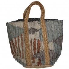 Τσάντα ArteLibre Γκρι Δέρμα 40x60cm Τσάντα ArteLibre Γκρι Δέρμα 40x60cm