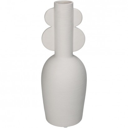 Βάζο ArteLibre Λευκό Πορσελάνη 10.6x10.6x28cm
