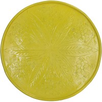 Δίσκος ArteLibre Κίτρινο Αλουμίνιο 33xx33x0.5cm