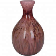 Βάζο ArteLibre Ροζ Γυαλί 16x16x25cm