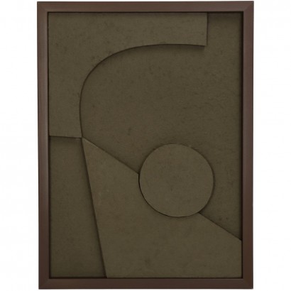 Διακοσμητικό Τοίχου ArteLibre Πράσινο Χαρτί 30x3x40cm Διακοσμητικό Τοίχου ArteLibre Πράσινο Χαρτί 30x3x40cm