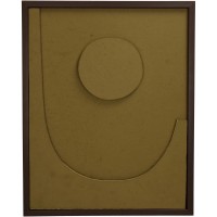 Διακοσμητικό Τοίχου ArteLibre Πράσινο Χαρτί 40x3x50cm