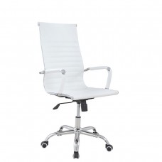 Καρέκλα Γραφείου ArteLibre ΔΙΩΝΗ Λευκό PU 55x60x104-111cm Καρέκλα Γραφείου ArteLibre ΔΙΩΝΗ Λευκό PU 55x60x104-111cm