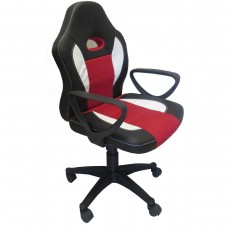 Καρέκλα Γραφείου ArteLibre Gaming ΔΩPOΘEA Μαύρο-Κόκκινο 58x60x90-100cm Καρέκλα Γραφείου ArteLibre Gaming ΔΩPOΘEA Μαύρο-Κόκκινο 58x60x90-100cm