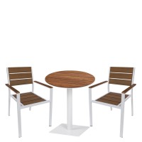 Σετ Τραπεζαρία Κήπου ArteLibre TENERIFE Καρυδί-Ανθρακί-Φυσικό Polywood-Αλουμίνιο-Rattan Με 2 Πολυθρόνες 14990766 Σετ Τραπεζαρία Κήπου ArteLibre TENERIFE Καρυδί-Ανθρακί-Φυσικό Polywood-Αλουμίνιο-Rattan Με 2 Πολυθρόνες 14990766