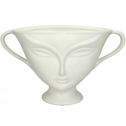 Κασπώ ArteLibre Πρόσωπο Λευκό Κεραμικό 34.8x19.2x20.5cm