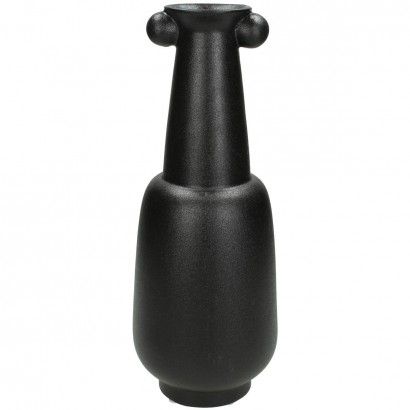 Βάζο ArteLibre Μαύρο Κεραμικό 12.5x12.5x33cm