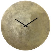 Ρολόι Τοίχου ArteLibre Χρυσό Μέταλλο 75x3x75cm