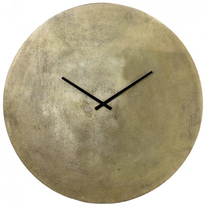 Ρολόι Τοίχου ArteLibre Χρυσό Μέταλλο 75x3x75cm