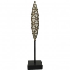 Διακοσμητικό ArteLibre Tribal Καφέ Polyresin 10X10X45cm