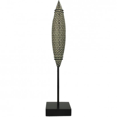 Διακοσμητικό ArteLibre Tribal Μαύρο Polyresin 10x10x45cm