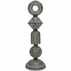 Διακοσμητικό ArteLibre Tribal Καφέ Polyresin 13X13X41cm