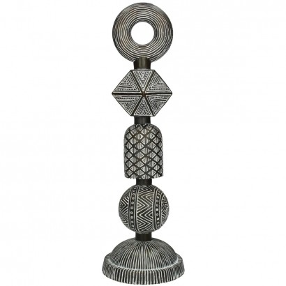 Διακοσμητικό ArteLibre Tribal Καφέ Polyresin 13X13X41cm Διακοσμητικό ArteLibre Tribal Καφέ Polyresin 13X13X41cm