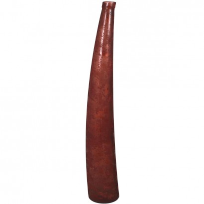 Βάζο ArteLibre Φυσικό Ανακυκλωμένο Γυαλί 20x20x120cm