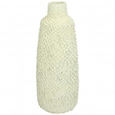 Βάζο ArteLibre Ιβουάρ Polyresin 12.7x12.7x30.7cm