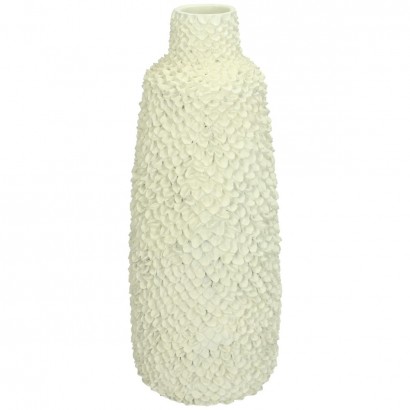 Βάζο ArteLibre Ιβουάρ Polyresin 12.7x12.7x30.7cm