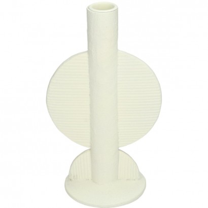 Κηροπήγιο ArteLibre Ιβουάρ Polyresin 12.3x9.7x22.2cm