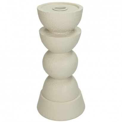 Κηροπήγιο ArteLibre Στολίδι Ιβουάρ Polyresin 11x11x23cm Κηροπήγιο ArteLibre Στολίδι Ιβουάρ Polyresin 11x11x23cm
