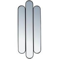 Καθρέπτης ArteLibre Μαύρο Μέταλλο 45.5x5x116cm