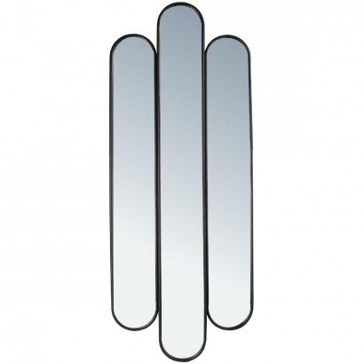 Καθρέπτης ArteLibre Μαύρο Μέταλλο 45.5x5x116cm