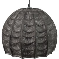 Φωτιστικό Κρεμαστό ArteLibre Μαύρο Μέταλλο 35x35x31cm