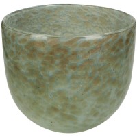 Βάζο ArteLibre Γκρι Γυαλί 18x18x17.5cm