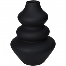 Βάζο ArteLibre Μαύρο Δολομίτης 15x15x20cm Βάζο ArteLibre Μαύρο Δολομίτης 15x15x20cm