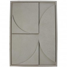 Διακοσμητικό Τοίχου ArteLibre Μπεζ Polyresin 49.5x4.5x69.5cm
